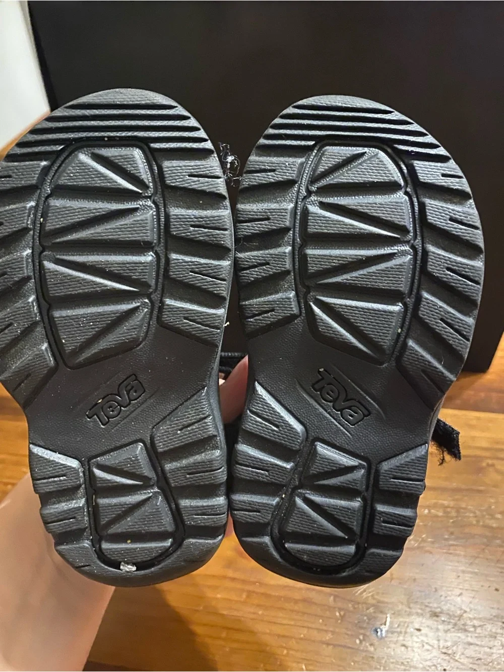 Teva Toddler Black Sandals